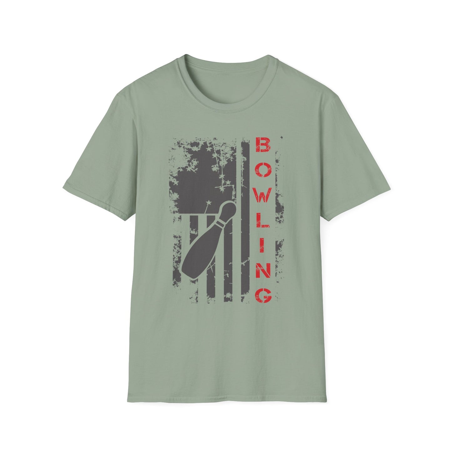 Bowling USA grey design T-Shirt