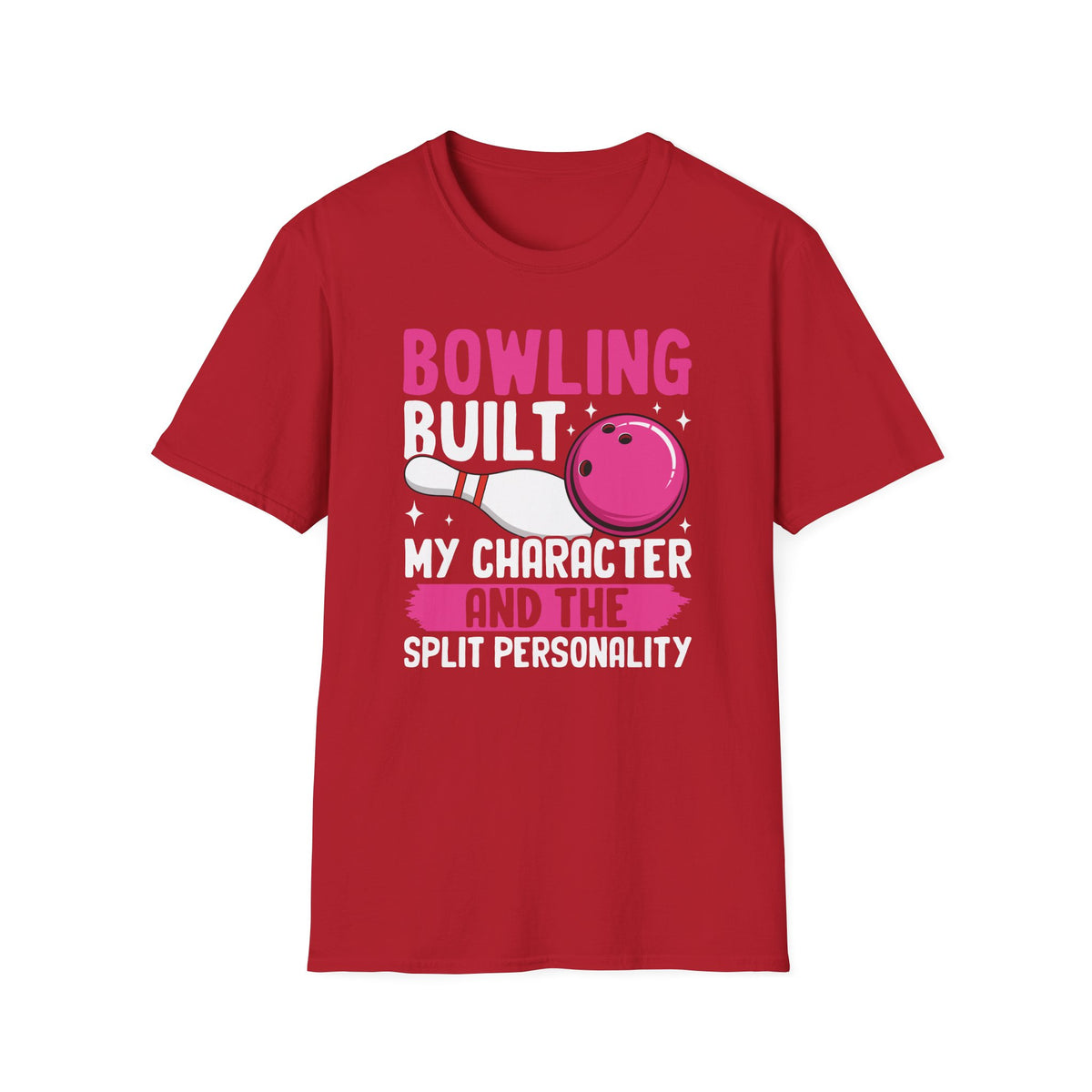 Funny bowling split personality T-Shirt
