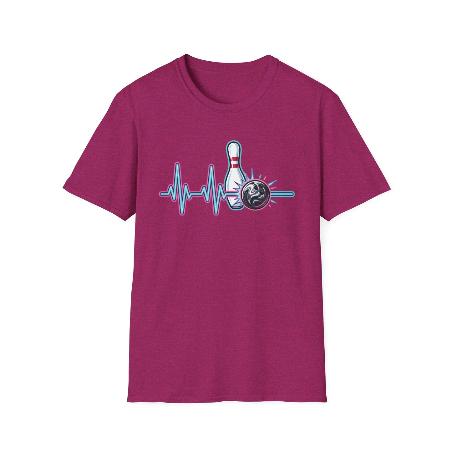 Bowling heart line T-Shirt