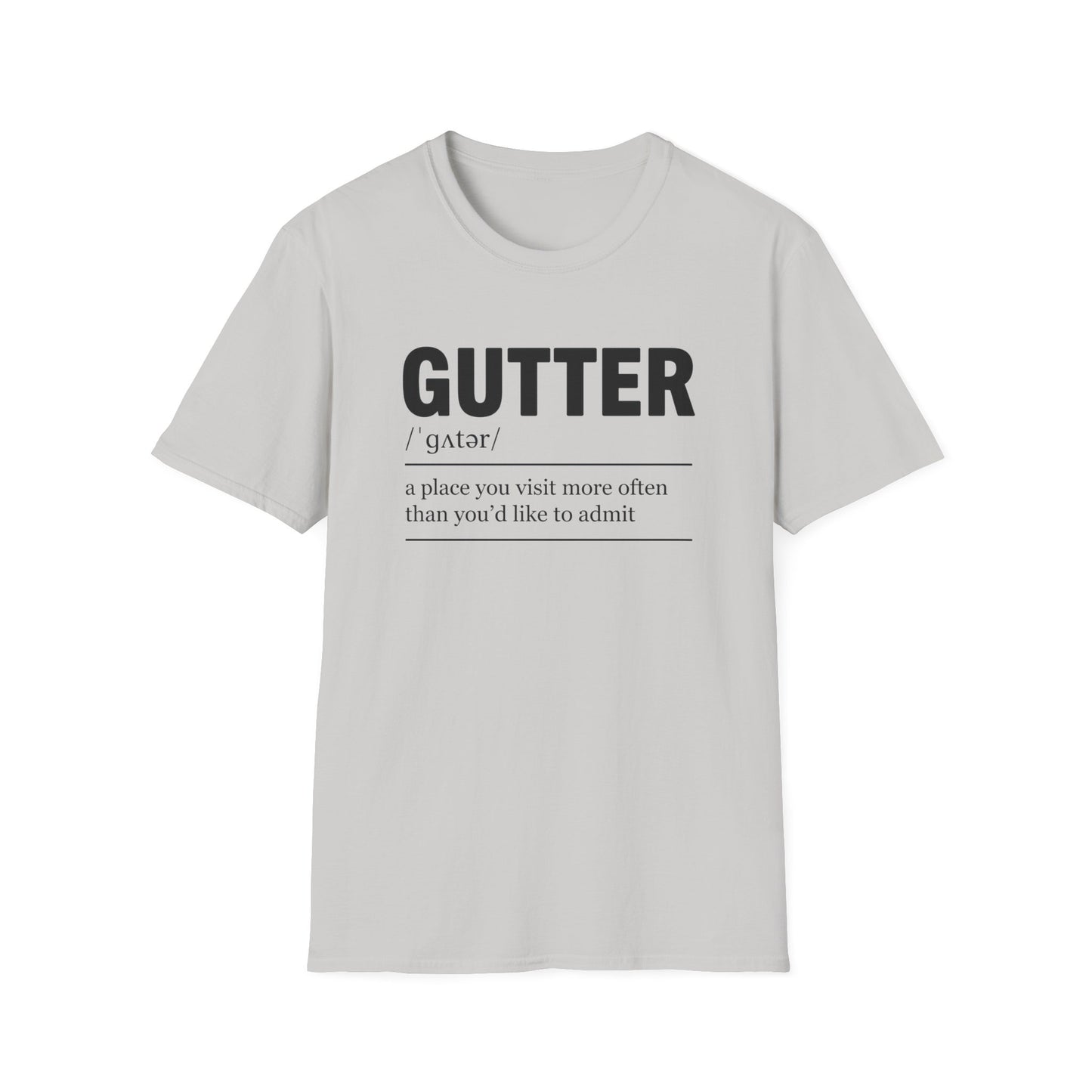 Gutter definition funny bowling T-Shirt