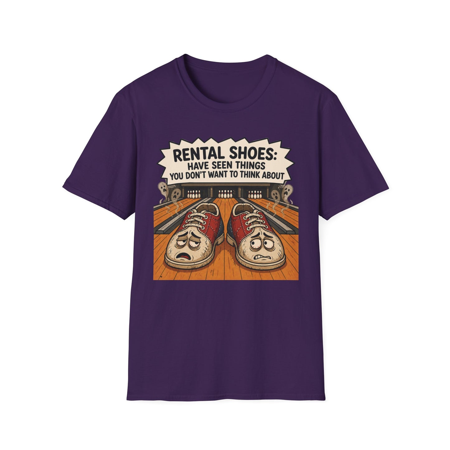 Rental shoes funny bowling T-Shirt