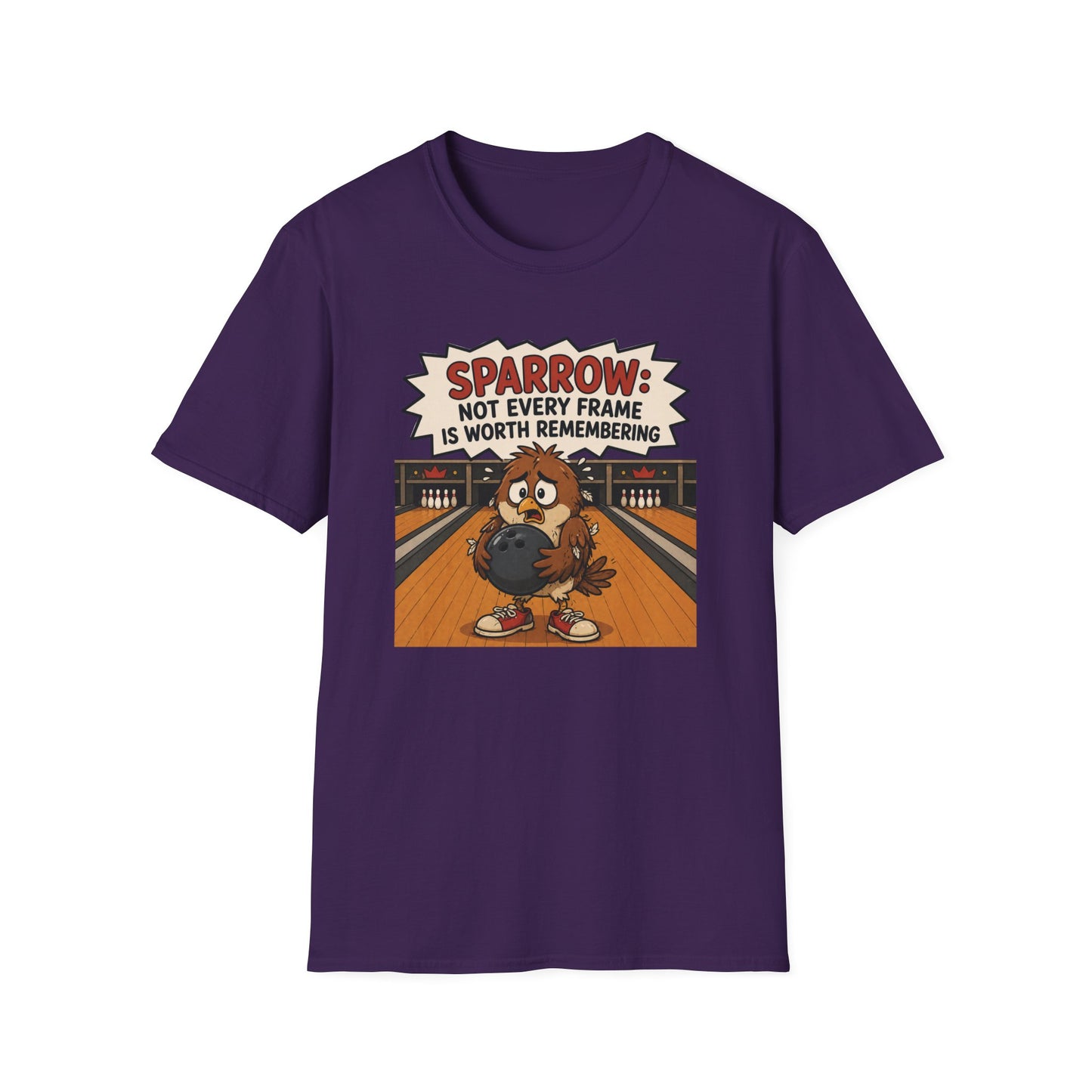 Sparrow funny bowling T-Shirt