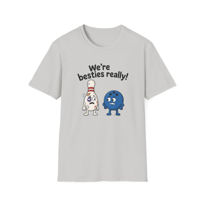 Besties funny bowling T-Shirt