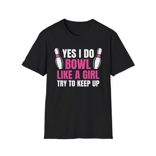 Bowl like a girl T-Shirt