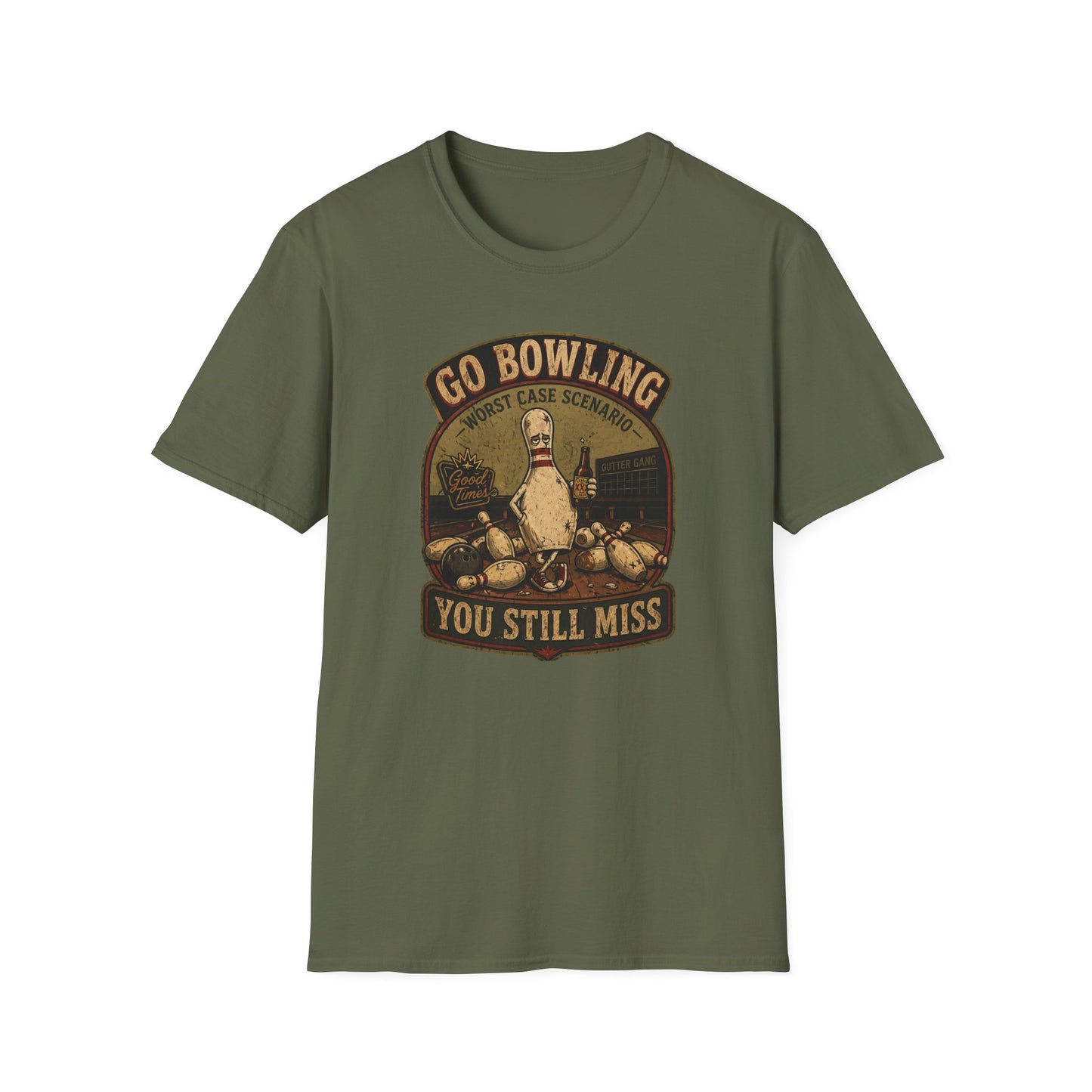 Go Bowling funny T-Shirt