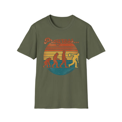 Progress retro bowling sunset T-Shirt