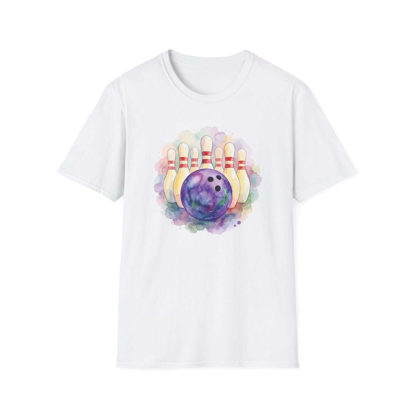 Watercolor cute bowling T-Shirt