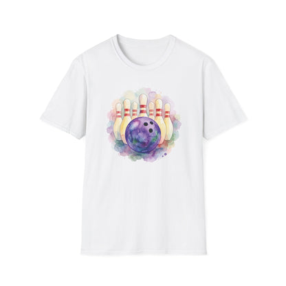 Watercolor cute bowling T-Shirt