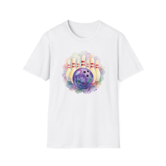 Watercolor cute bowling T-Shirt