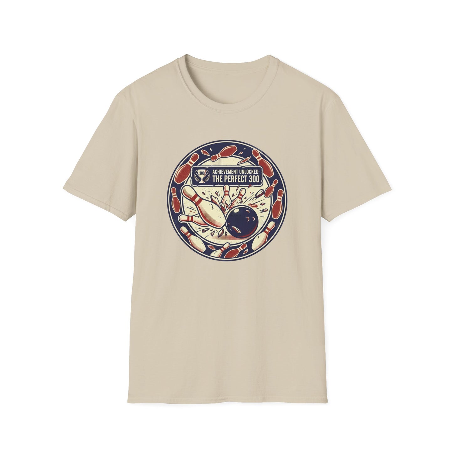 Achievement unlocked perfect 300 bowling T-Shirt