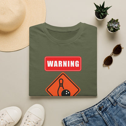 Warning funny bowling T-Shirt