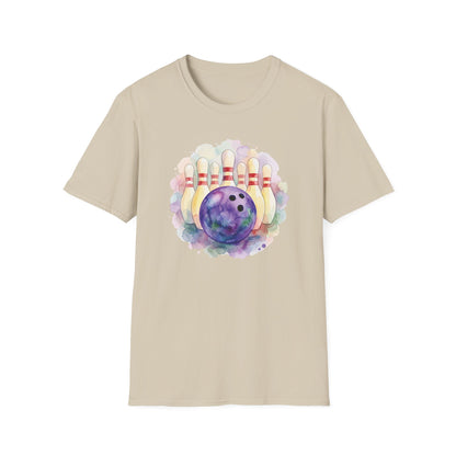 Watercolor cute bowling T-Shirt