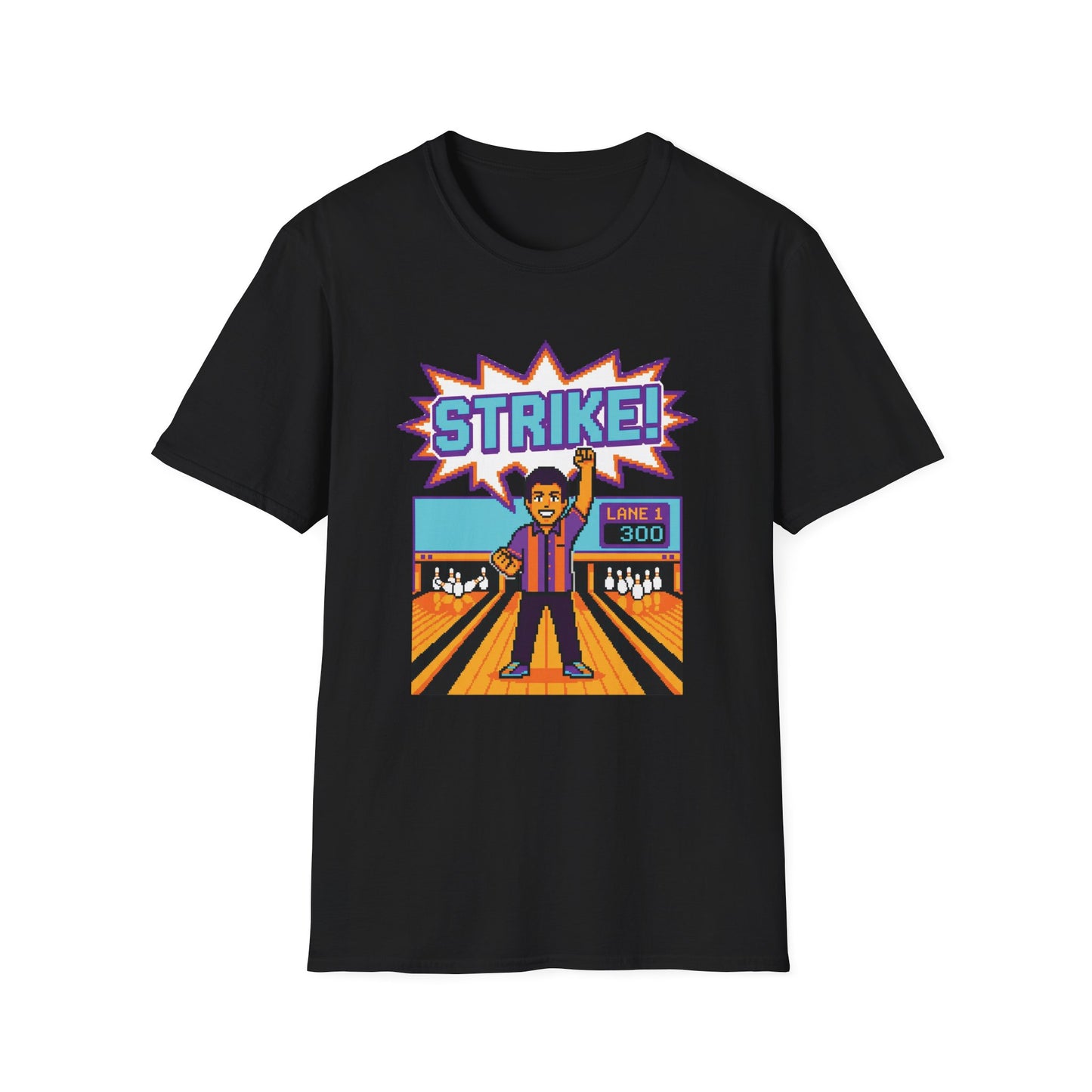 Strike! gaming bowling T-Shirt
