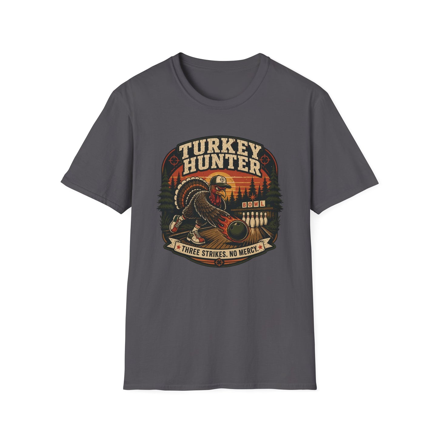 Turkey hunter bowling T-Shirt