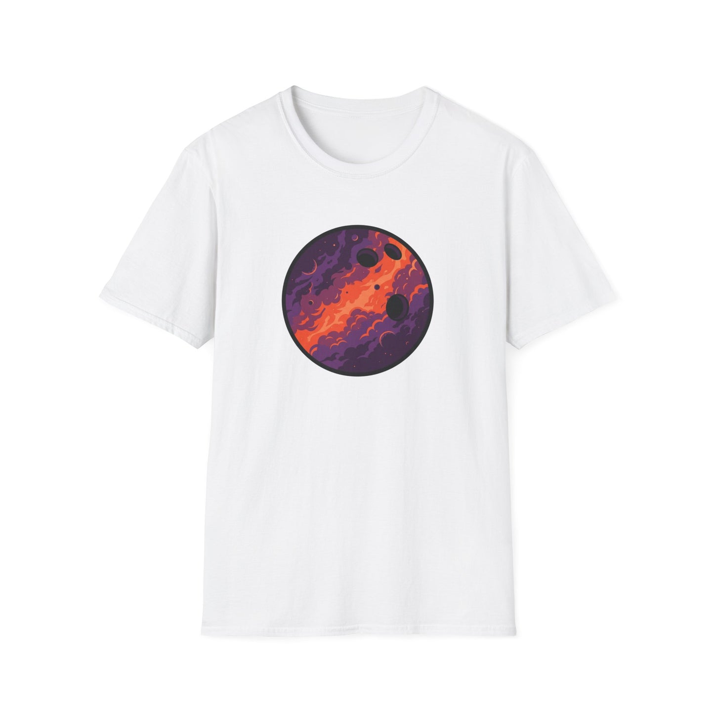 Galaxy sunset bowling T-Shirt
