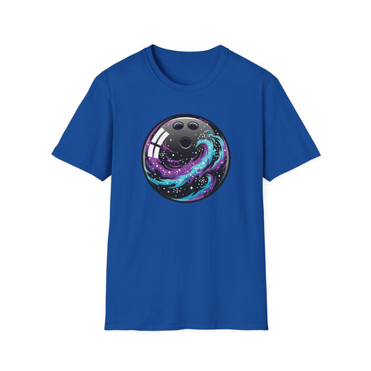 Galaxy waves bowling T-Shirt