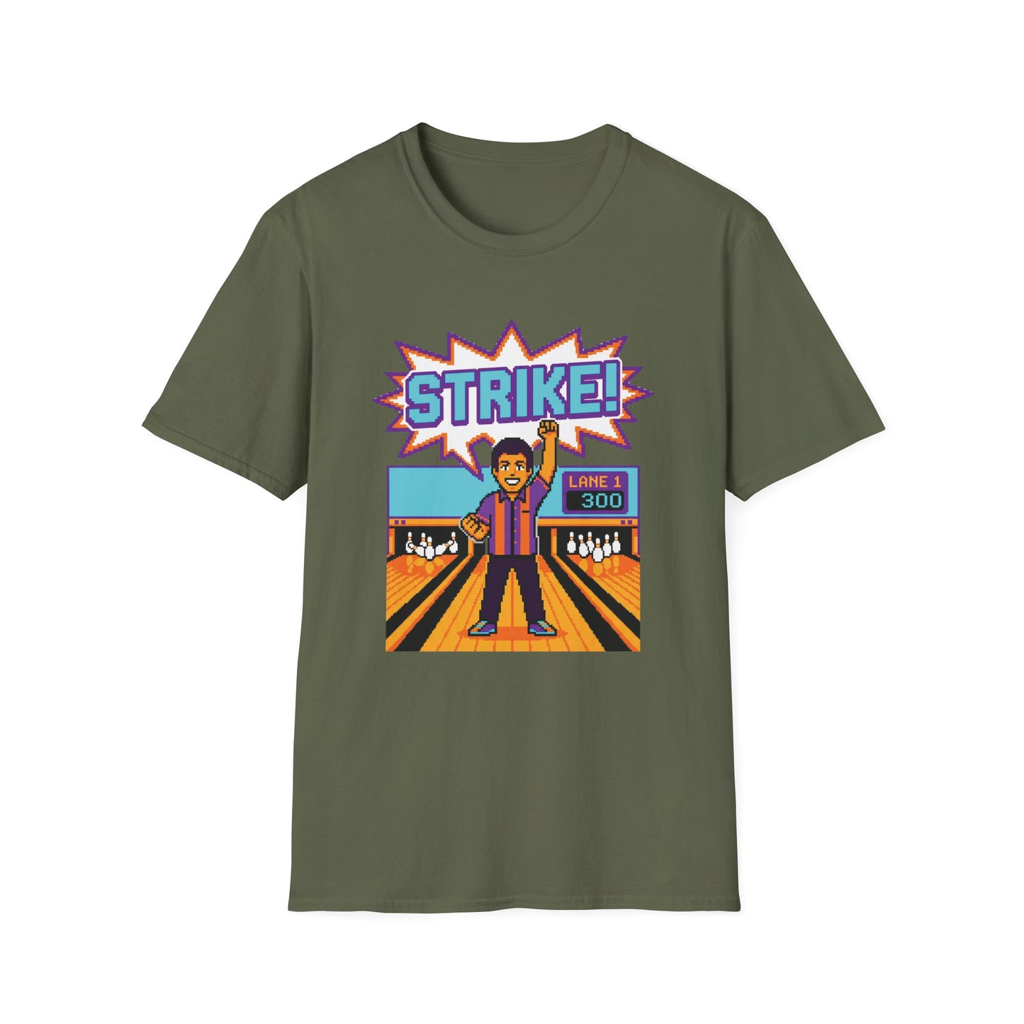 Strike! gaming bowling T-Shirt