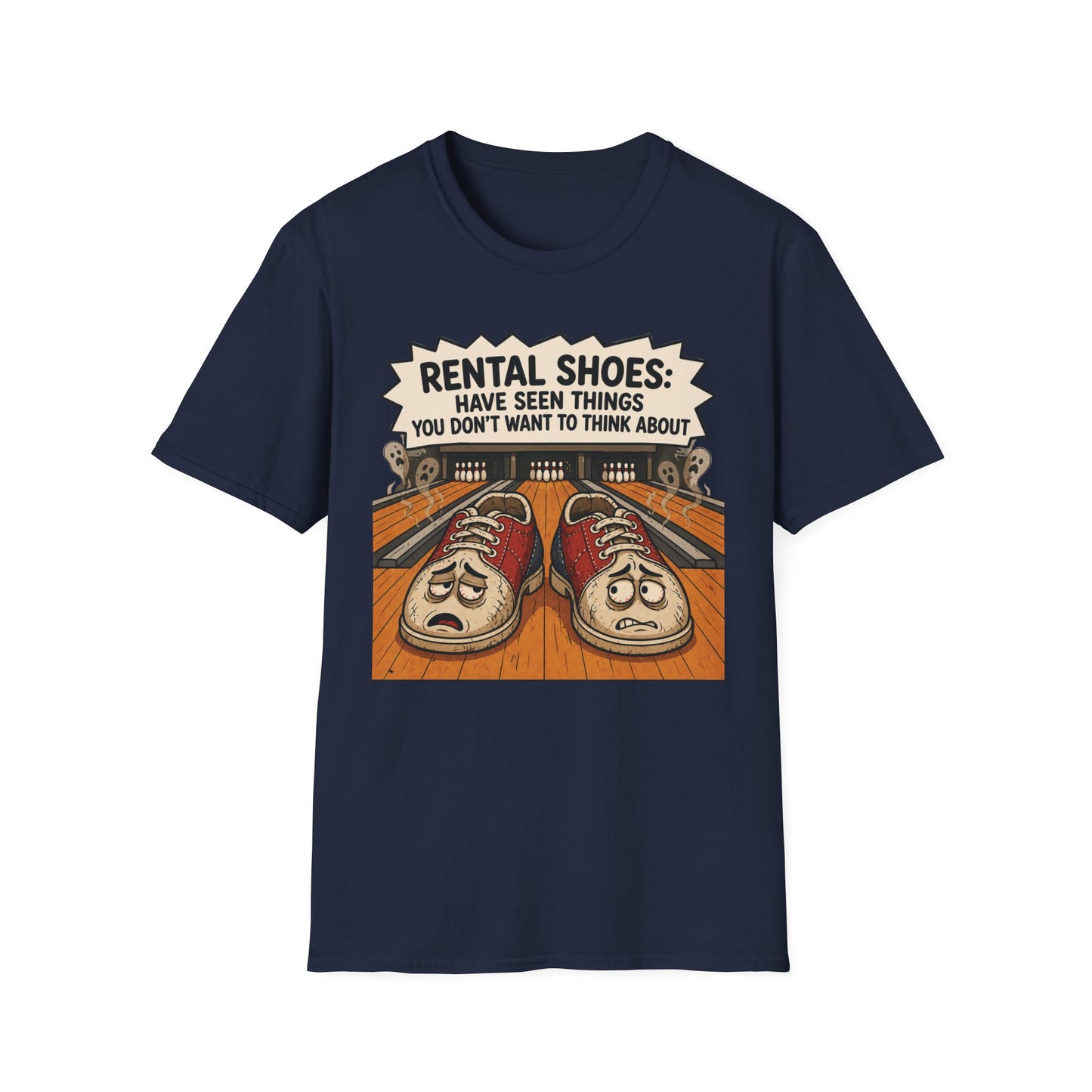 Rental shoes funny bowling T-Shirt