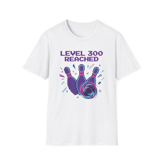 Level 300 reached gaming bowling T-Shirt