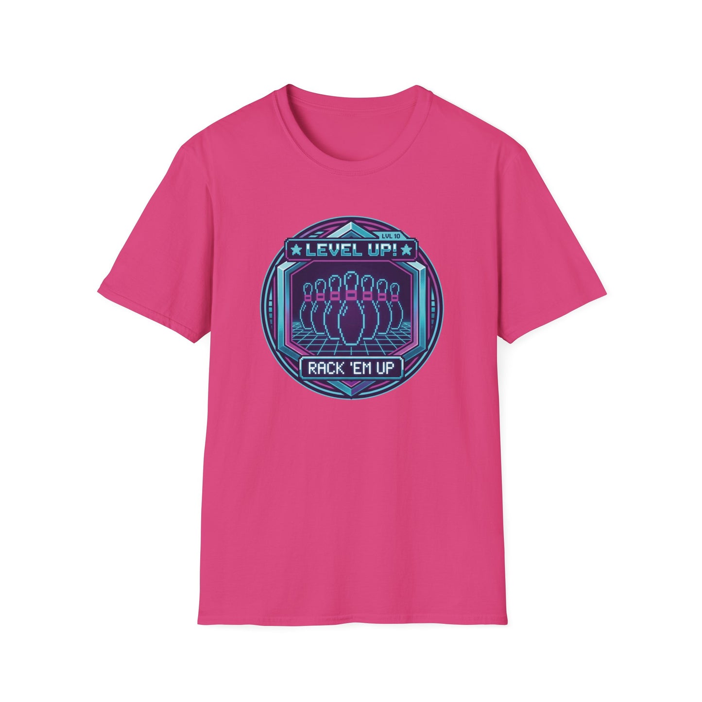 Level up gaming vaporwave retro T-Shirt