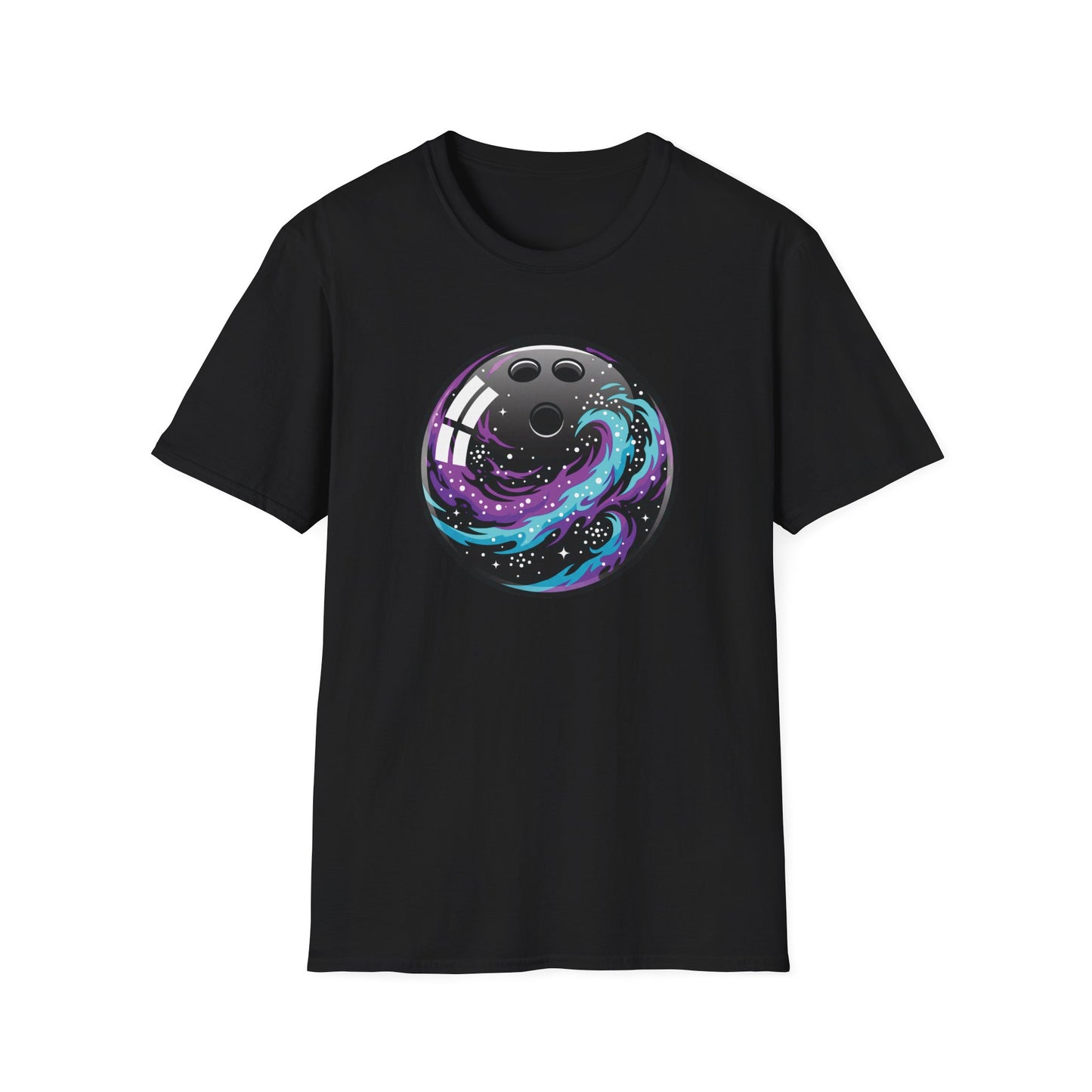 Galaxy waves bowling T-Shirt