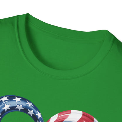 Bowling heart USA T-Shirt