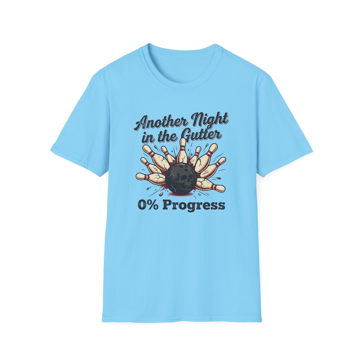 Another night in the gutter funny bowling T-Shirt