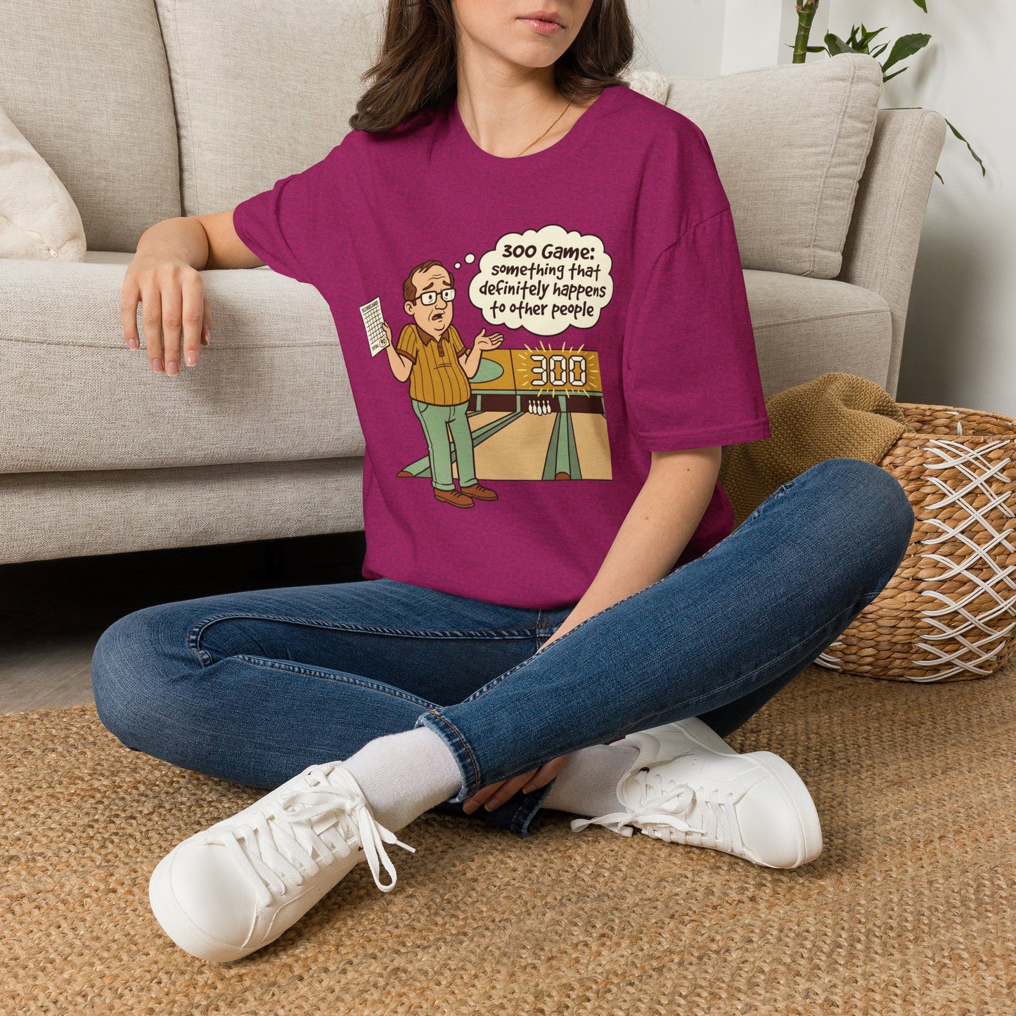 300 game funny bowling T-Shirt