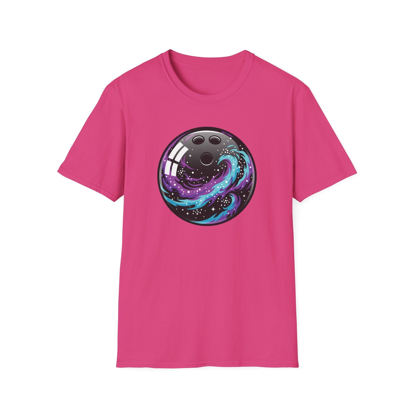Galaxy waves bowling T-Shirt