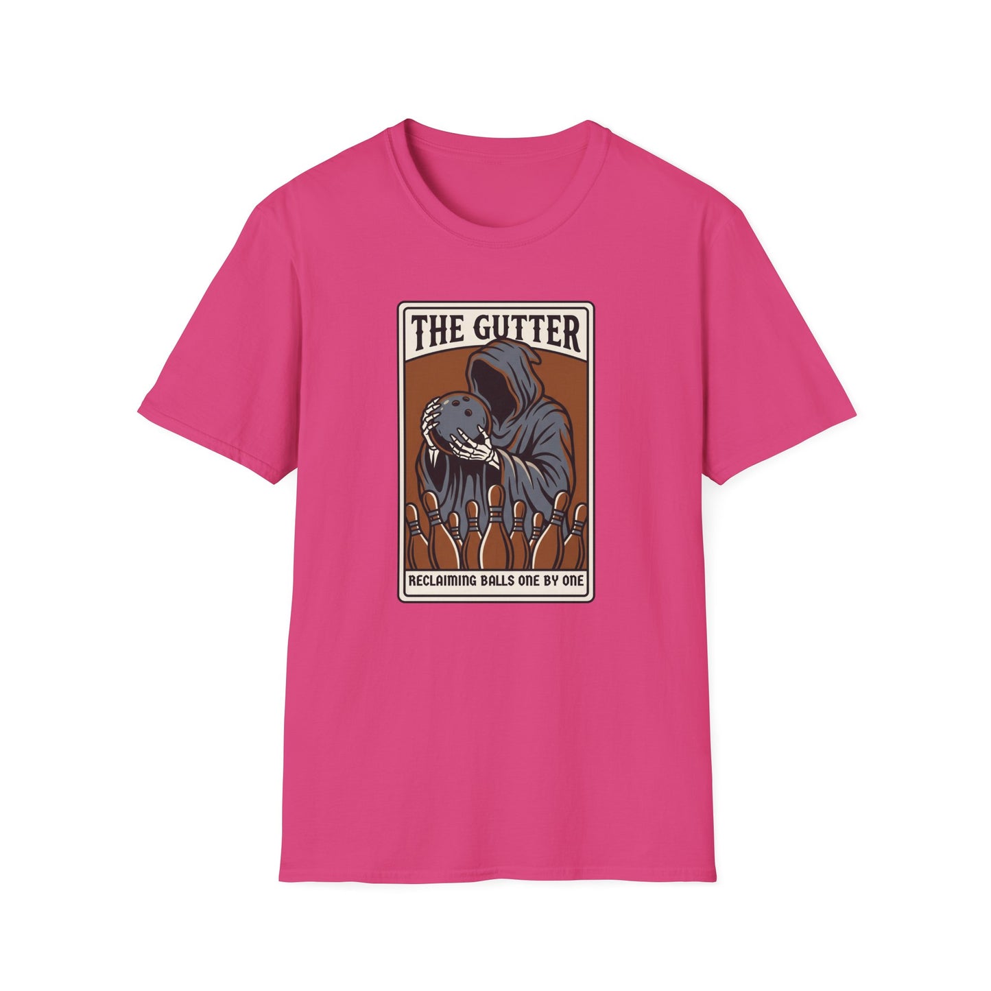 The gutter tarot card funny bowling T-Shirt