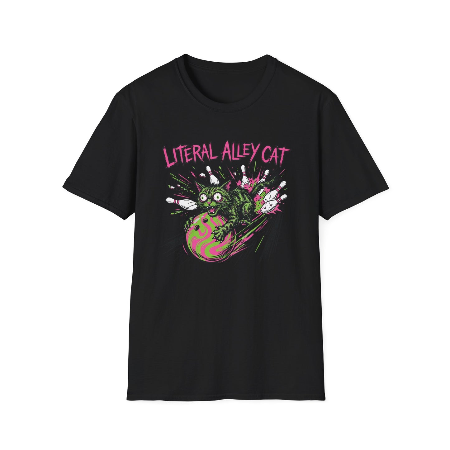 Literal alley cat funny bowling T-Shirt