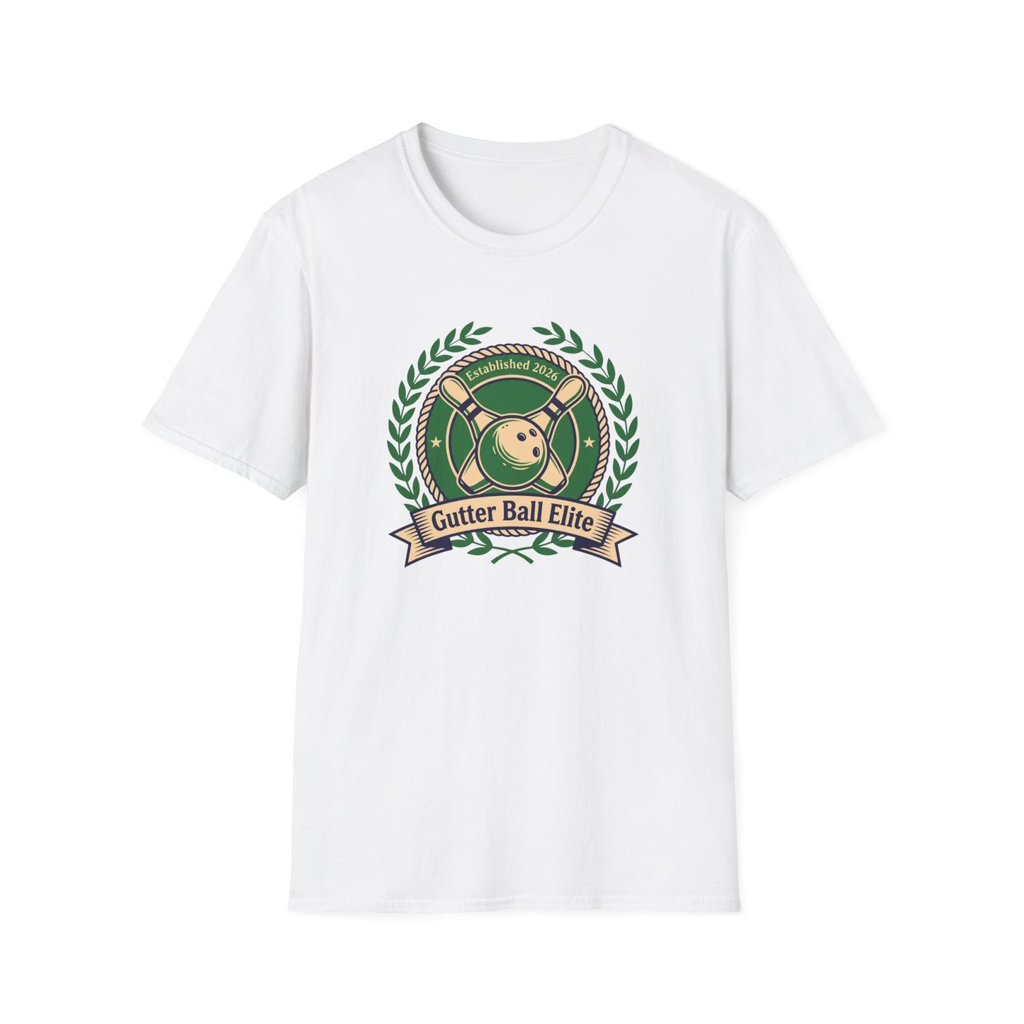 Gutter ball elite funny bowling T-Shirt