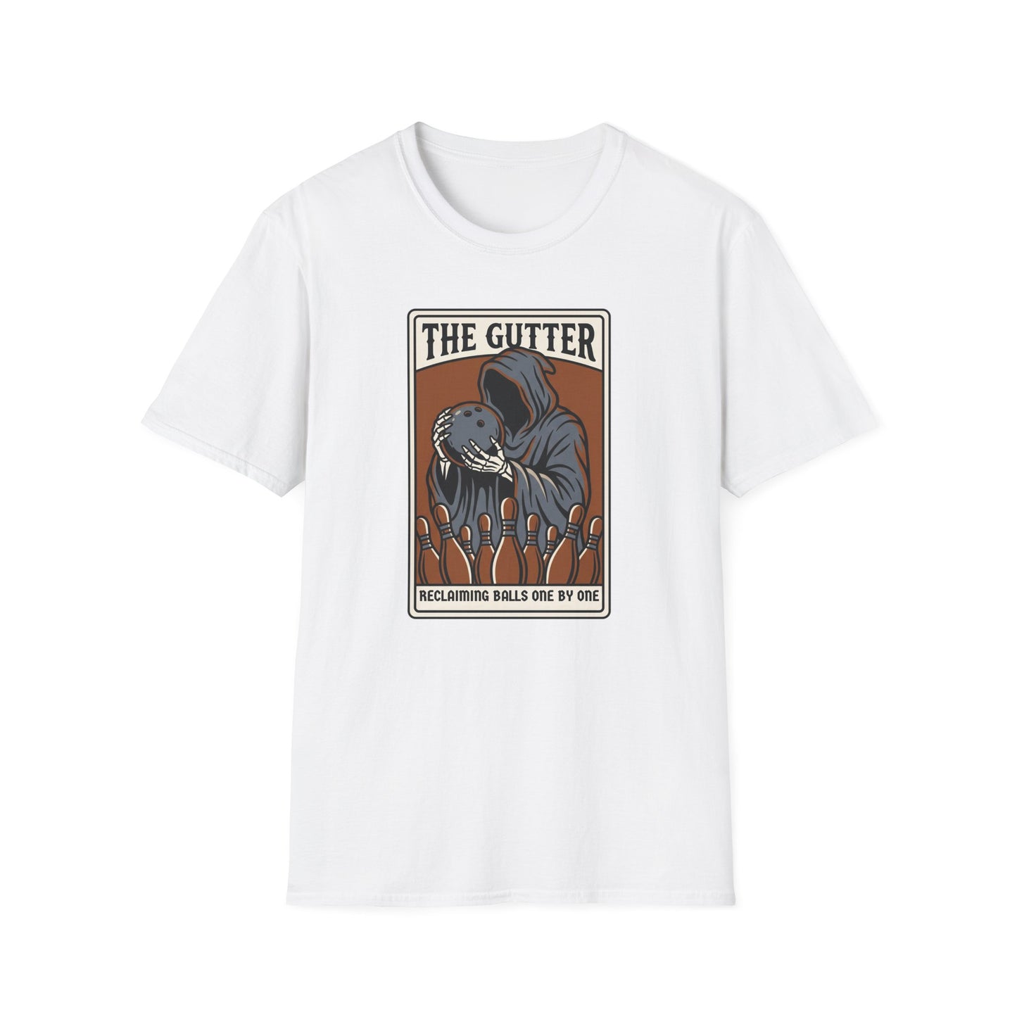 The gutter tarot card funny bowling T-Shirt