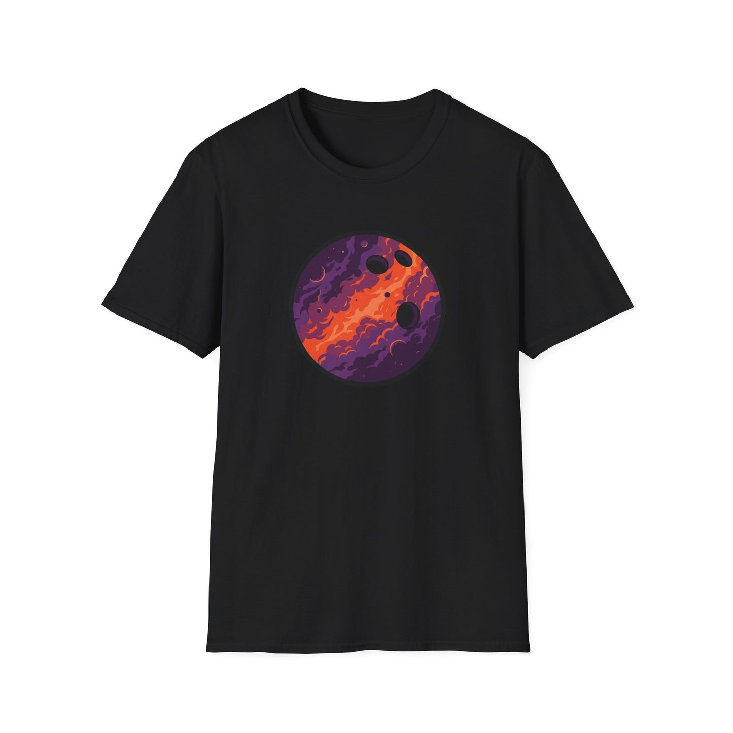 Galaxy sunset bowling T-Shirt
