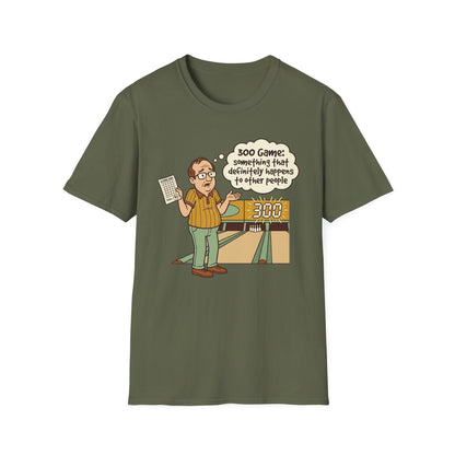 300 game funny bowling T-Shirt