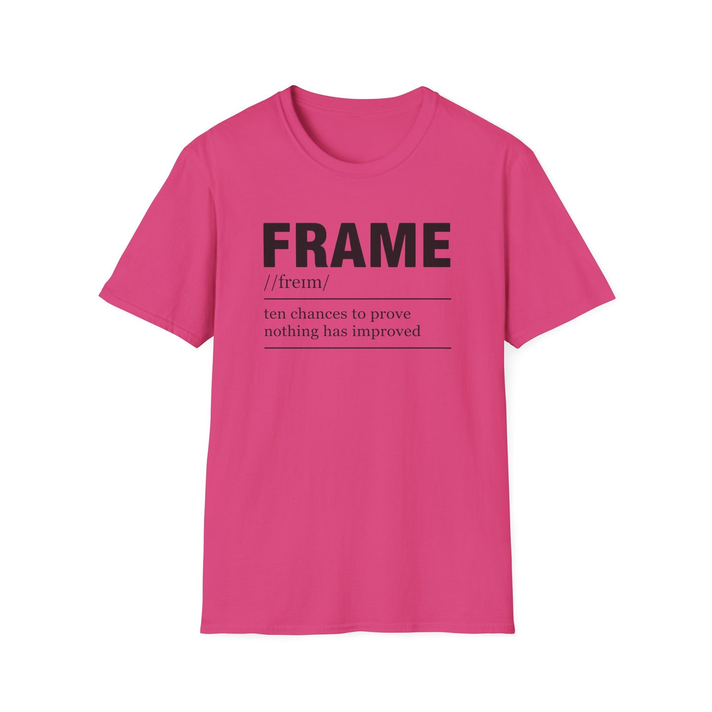 Frame definition funny bowling T-Shirt