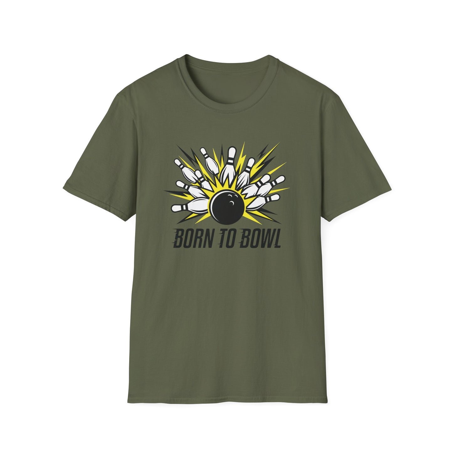 Born to bowl minimal design T-Shirt