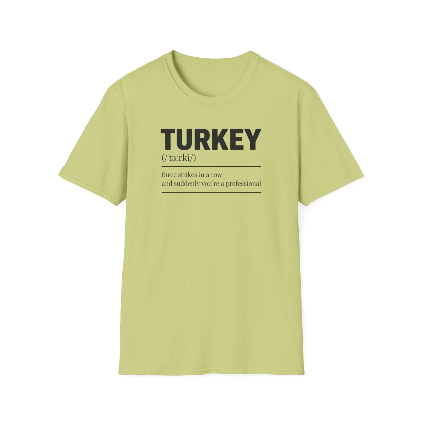 Turkey definition funny bowling T-Shirt