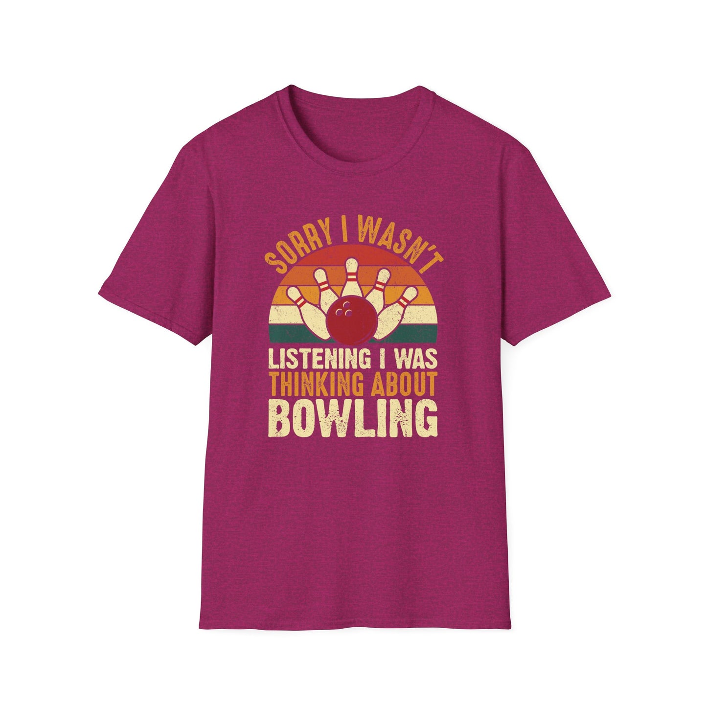 Thinking about Bowling funny T-Shirt