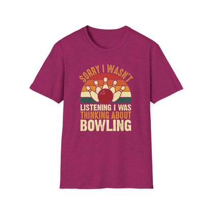 Thinking about Bowling funny T-Shirt
