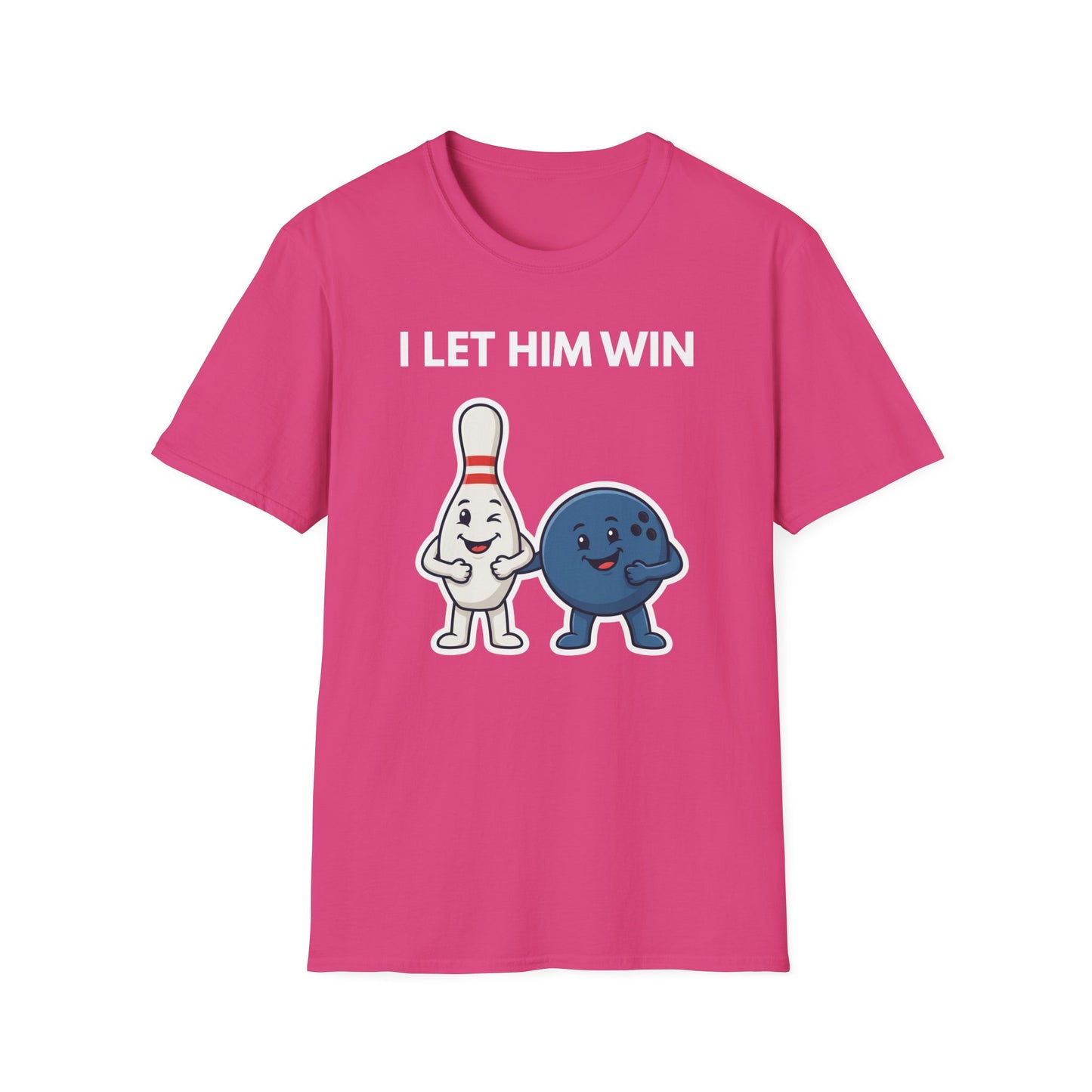 I let him win funny bowling T-Shirt