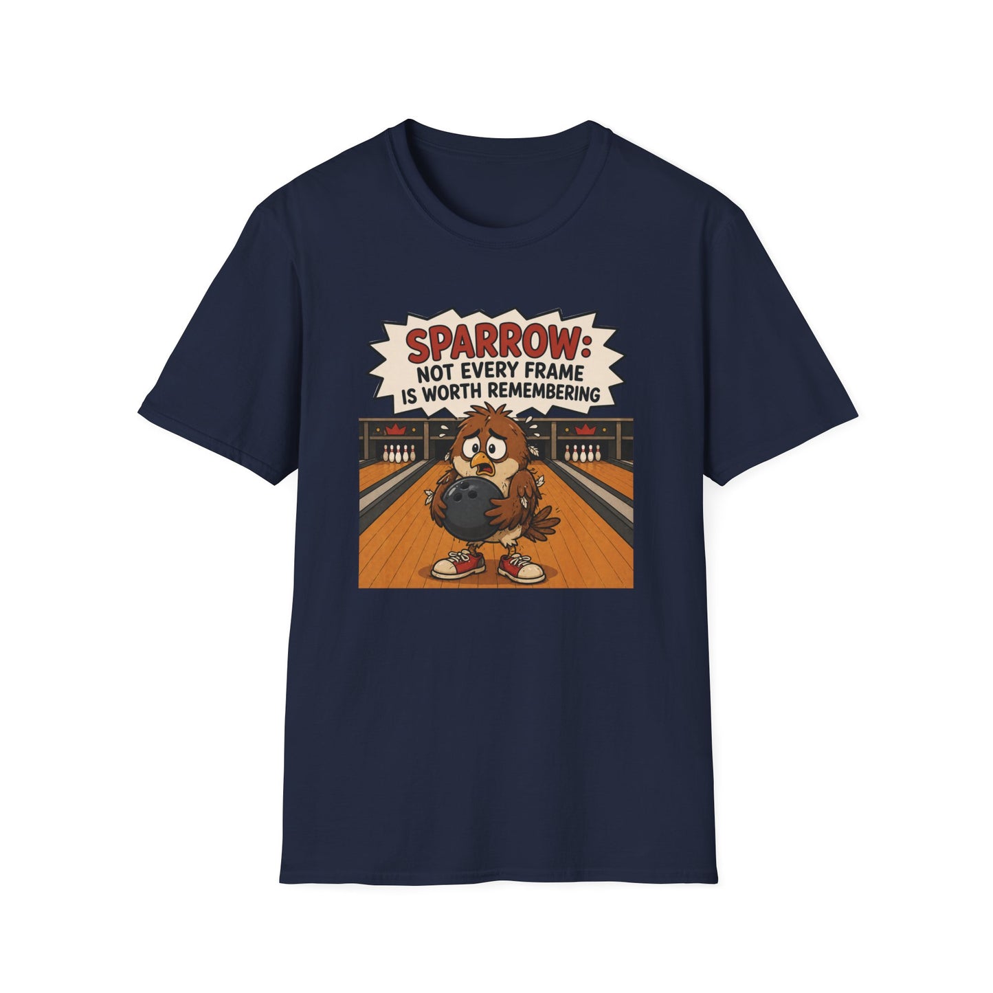 Sparrow funny bowling T-Shirt