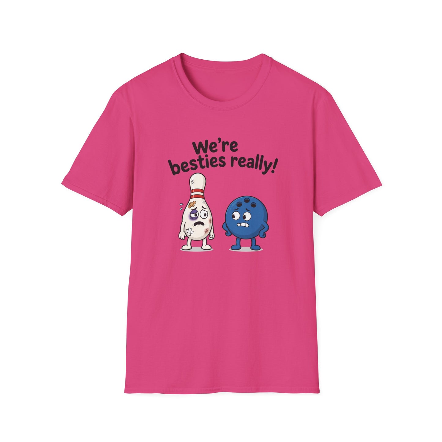 Besties funny bowling T-Shirt