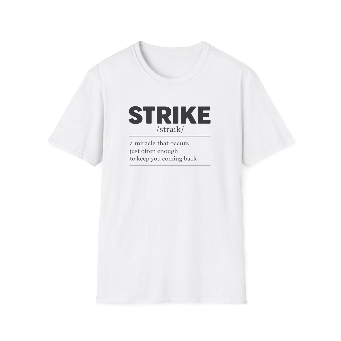 Strike definition funny bowling T-Shirt