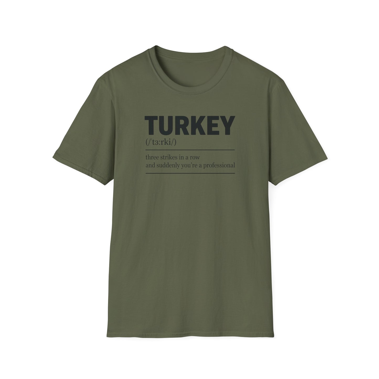 Turkey definition funny bowling T-Shirt