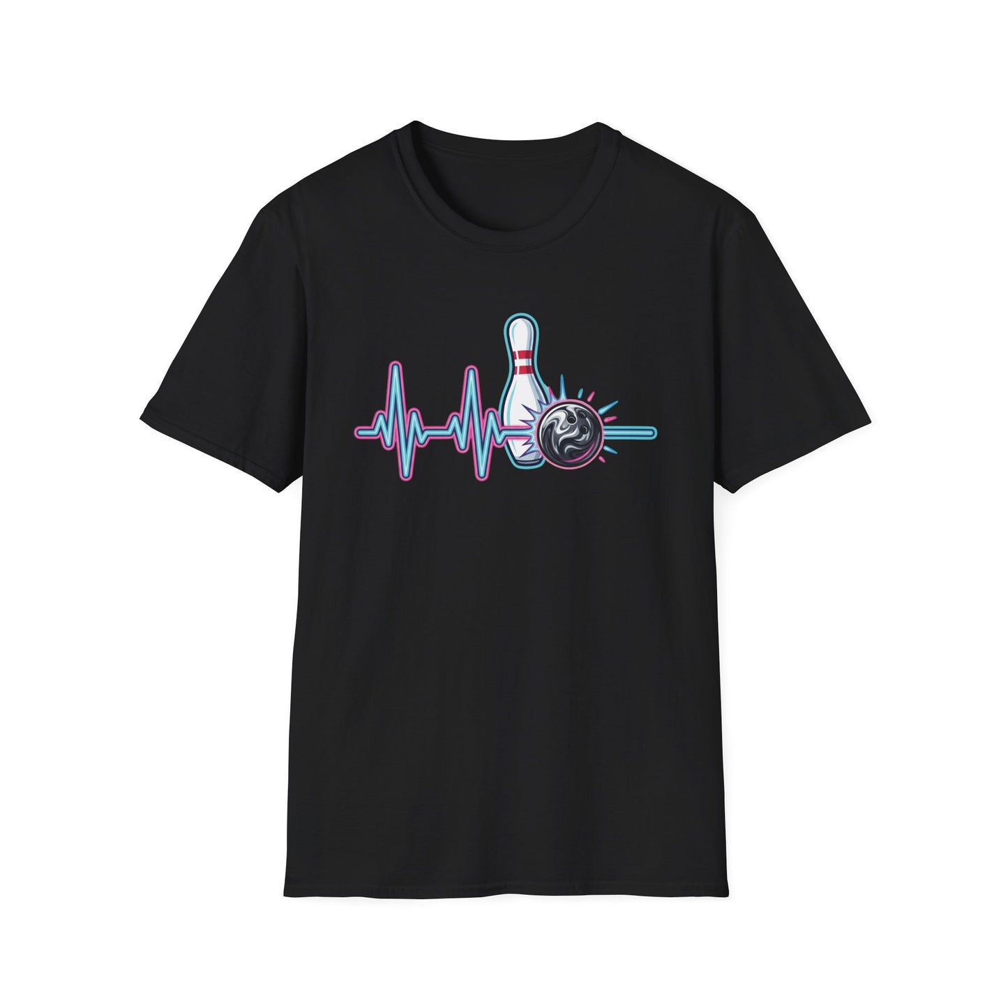 Bowling heart line T-Shirt