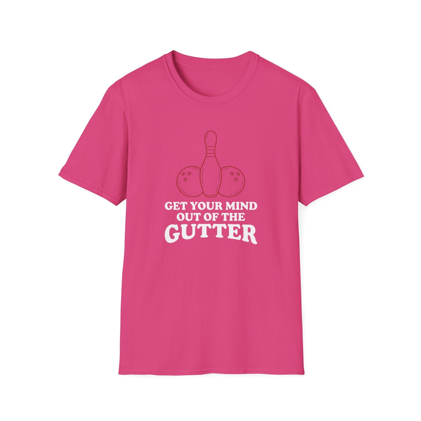 Get your mind out of the gutter funny bowling T-Shirt