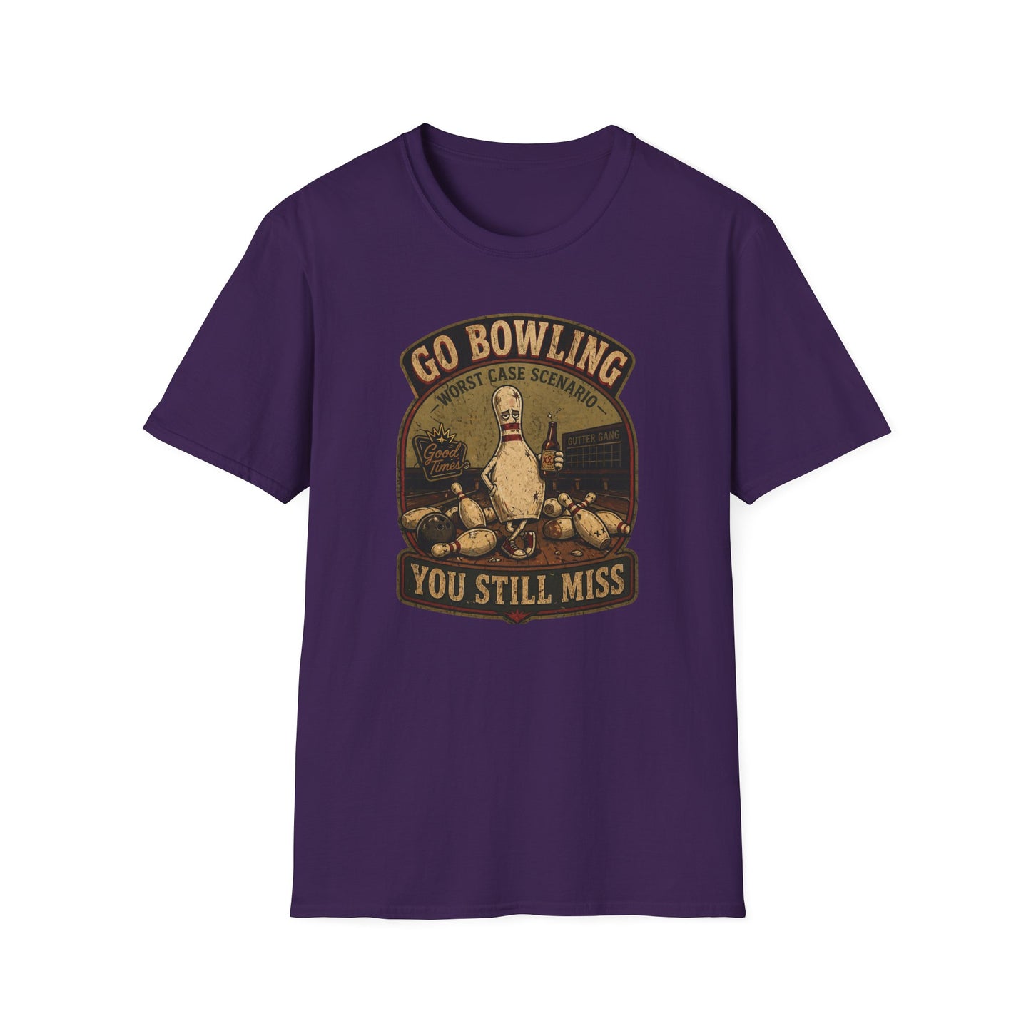 Go Bowling funny T-Shirt