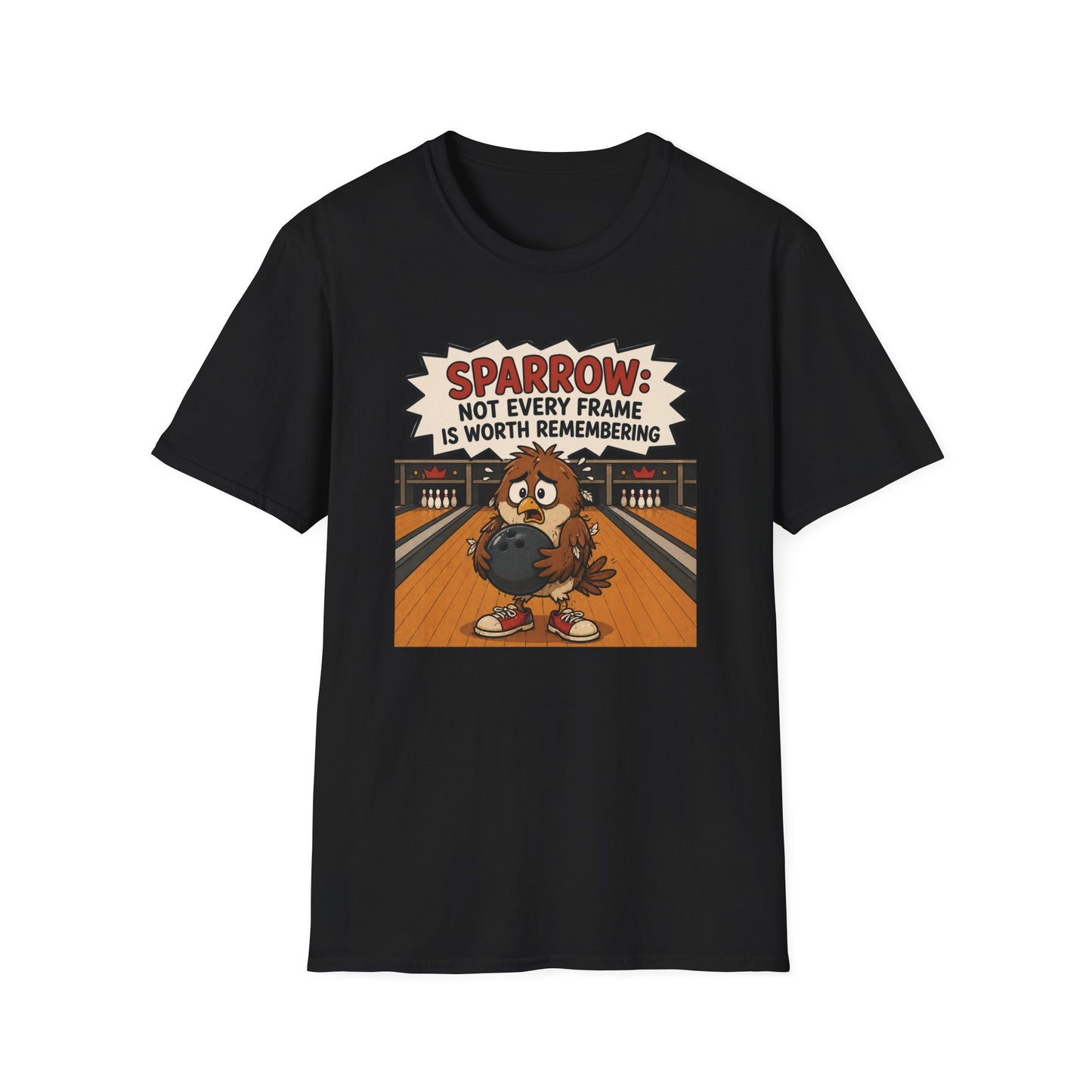 Sparrow funny bowling T-Shirt