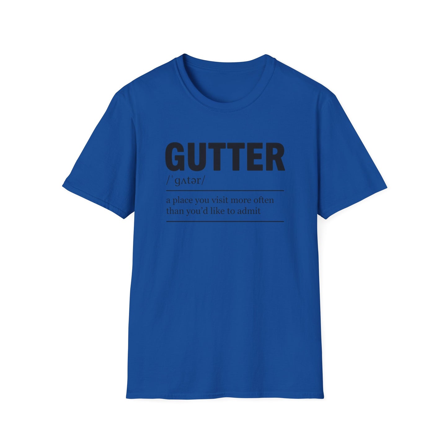 Gutter definition funny bowling T-Shirt